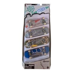 Tech Deck Stereo Skateboards 4 Pack 96mm Rare 2002