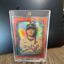 2026 Topps Allen & Ginter Shohei Ohtani True Orange refractor # 21/25