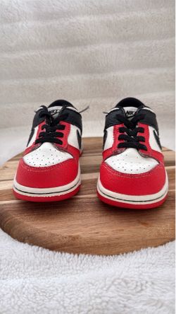 Nike Dunk Low para niño 8c ❤️🖤🤍
