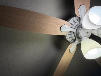 $50 maple ceiling fan with remote