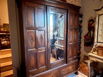 antique wardrobe