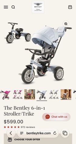 Bentley trike great condition