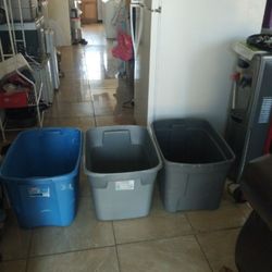 Plastic Containers 3 for $12