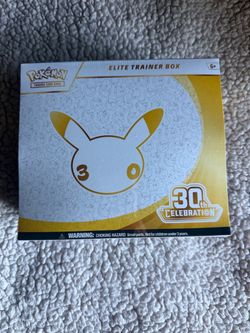 Pokemon 30th Anniversary Elite Trainer Box