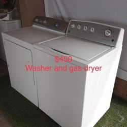Beautiful Kenmore Washer And GE Profile Gas Dryer.