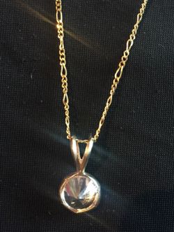 14k solid gold nice fancy chain
