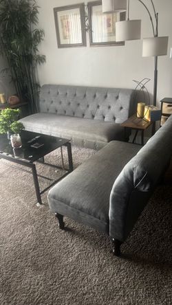Couch used for looks, brand new