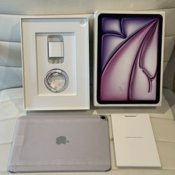 New iPad Air M3 11-inch - 256GB Cellular Unlocked - Purple