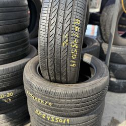 19” bridgestone RF 245/50/19 semi new with free installation $300