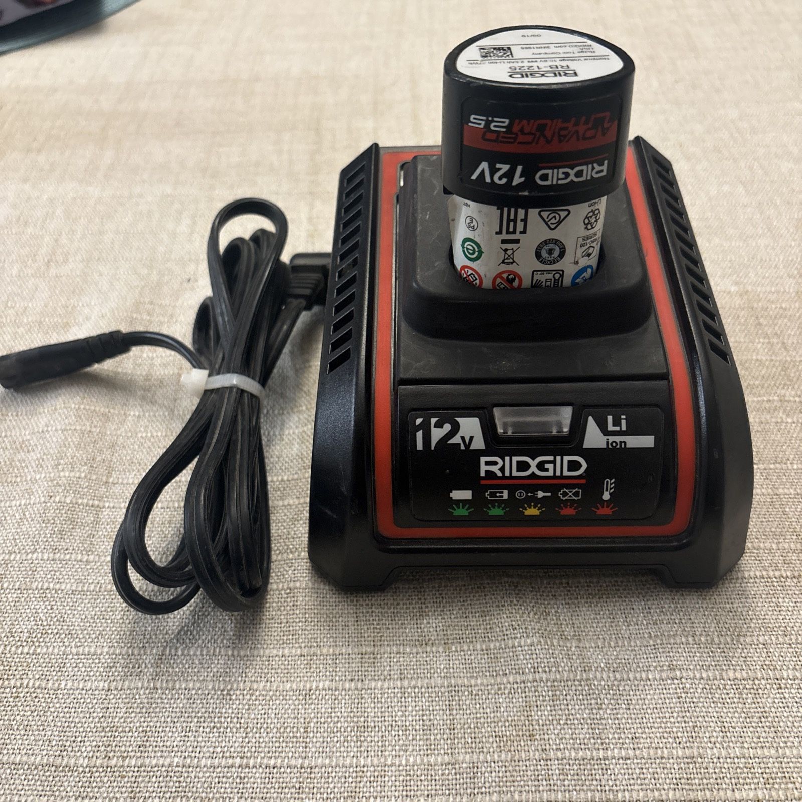 Ridgid 12v Advanced Lithium