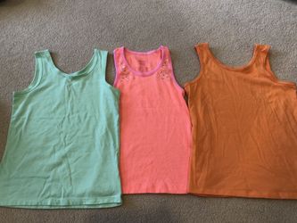Colorful Neon Summer Tanks For Girls