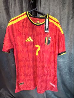 Kevin De Bruyne #7 Belgium 2024 Authentic Home Jersey – New with Tags