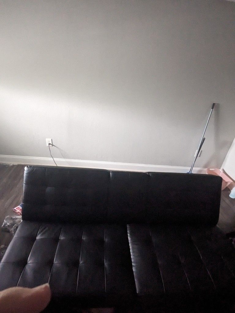 Black futon