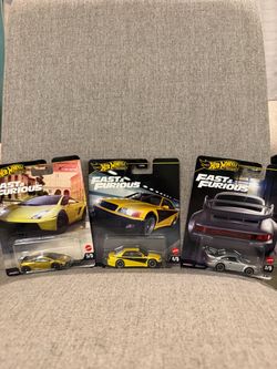 Hot Wheels Premium Fast & Furious 3-Car Set