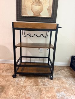 Bar stand with wine