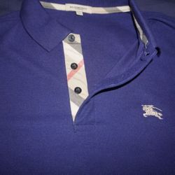 Navy Polo Blue size Medium Men's Shirt Horse Burb Supreme