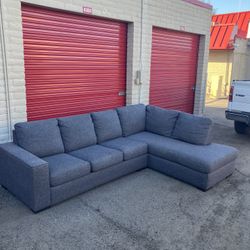 Gray Sleeper Sectional Sofa 
