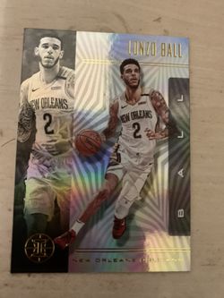Lonzo Ball Panini Card