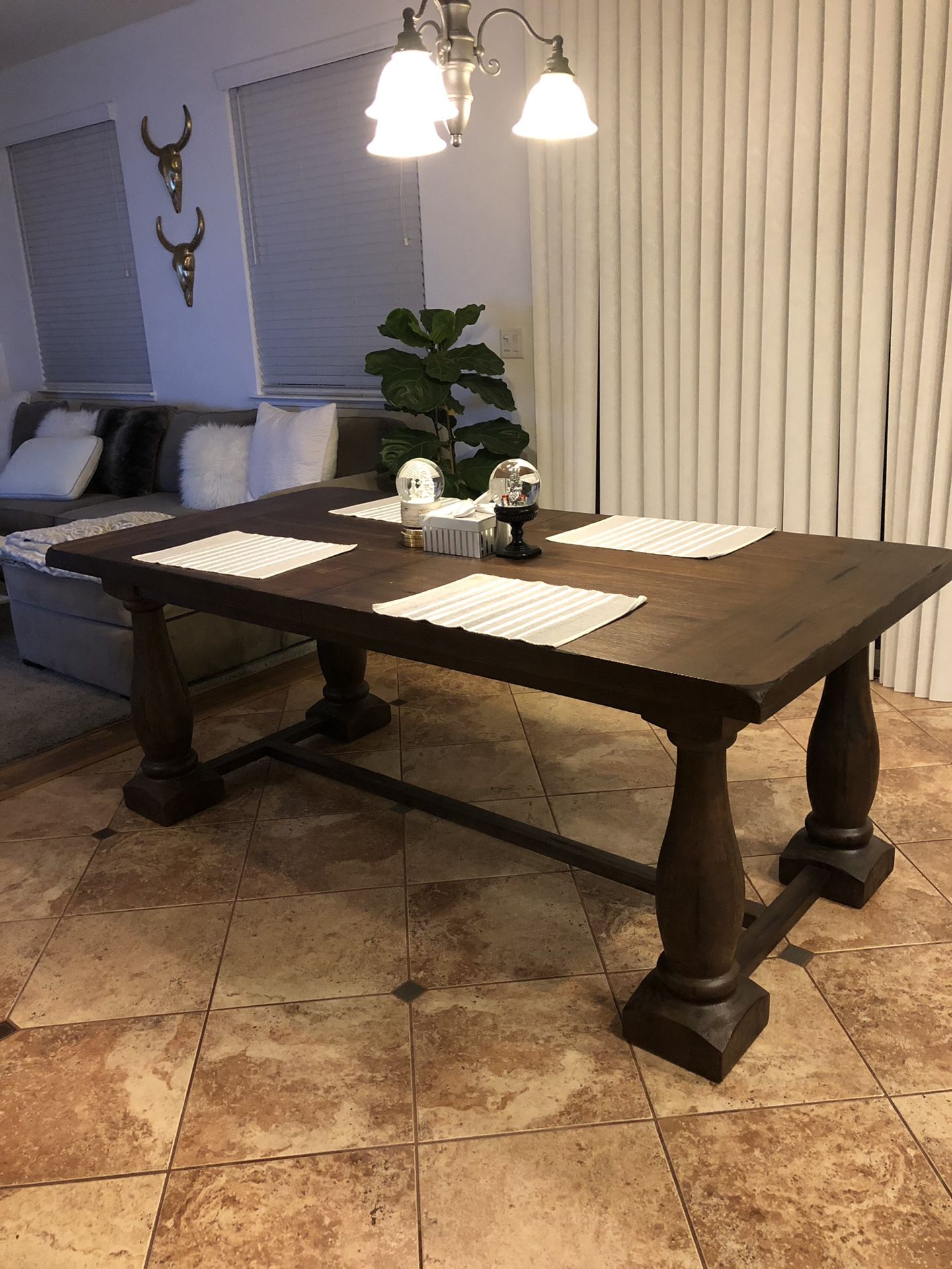 Brand NEW Rectangular Java Greyson Extension Table