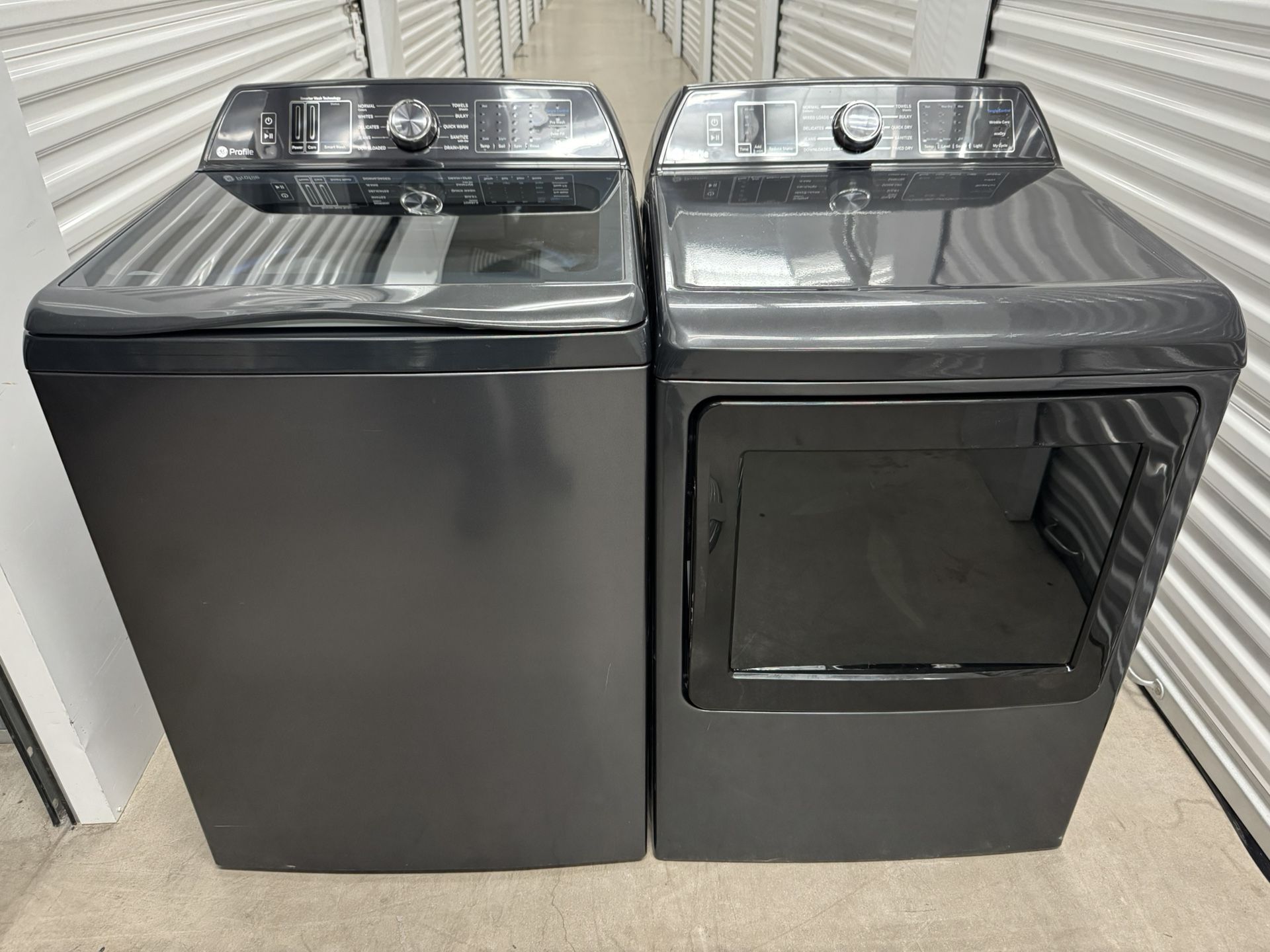 GE Profile Washer And Electric Dryer