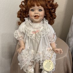 Duckhouse Vintage “Vanessa” porcelain doll 
