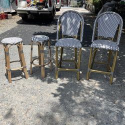 Rattan Bar STOLs 