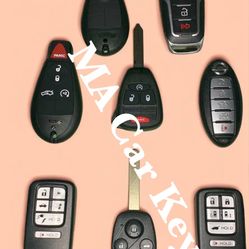 Car key • key fob • remote key • push start