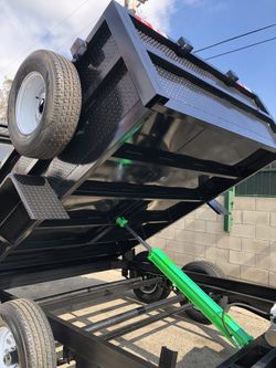 8x10x2 DUMP TRAILER NATM CERTIFIED