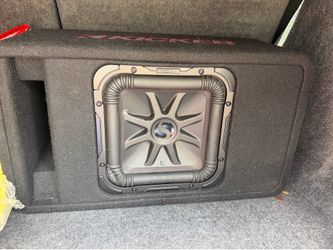Kicker L7 10” with Hifonics 1200 watts amp