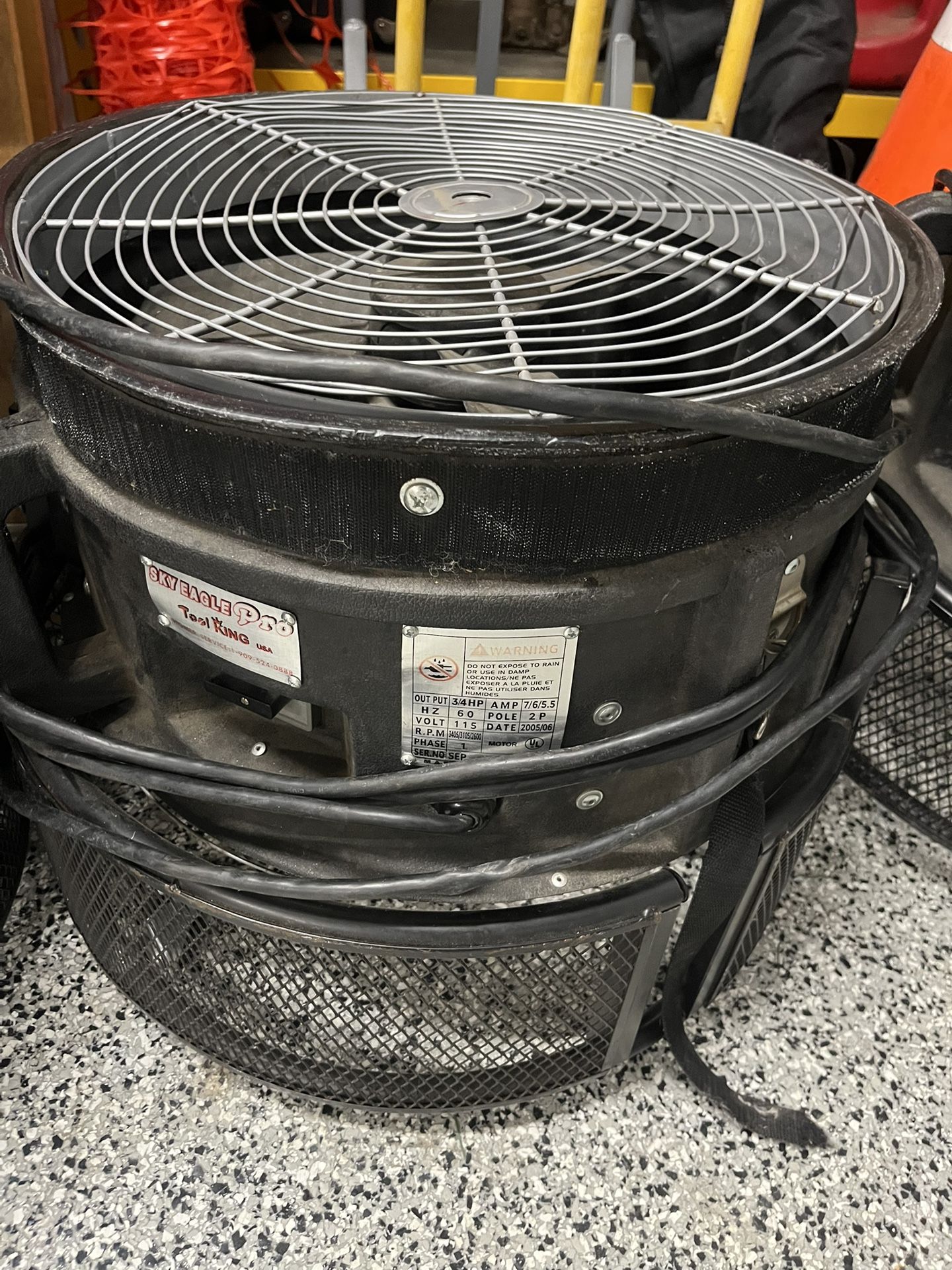 Blower TOOL KING USA SKY EAGLE PRO 115V/60HZ,3/4HP; for SKYDANCER