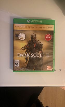 Dark Souls 3 The Fire Fades Complete Edition Xbox