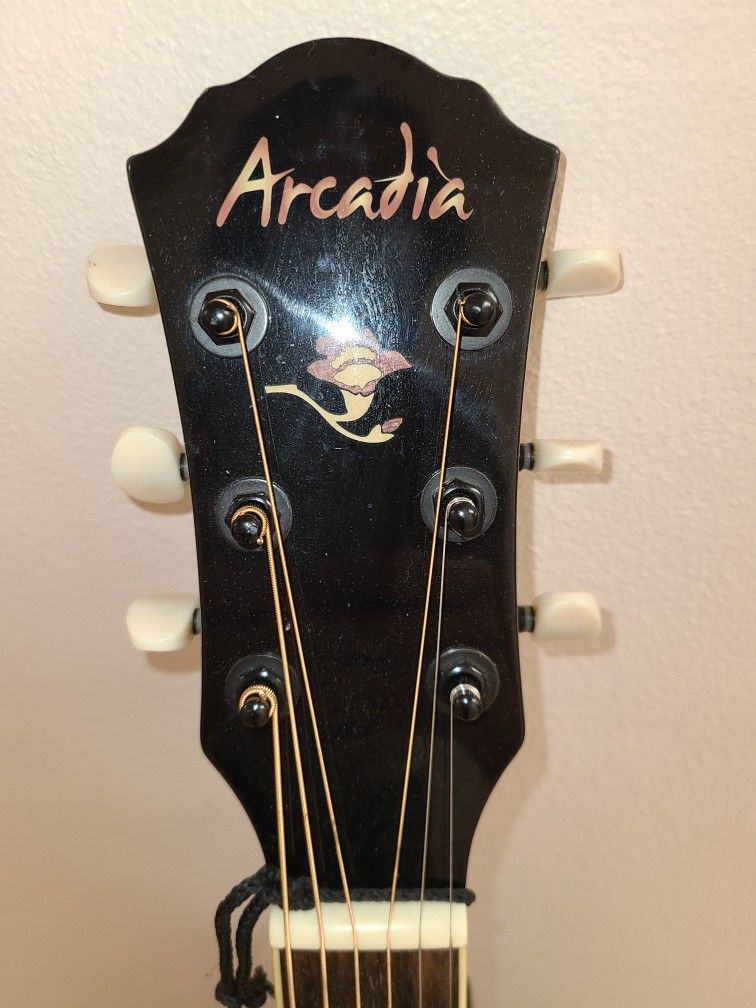 Arcadia acoustic guitar deals