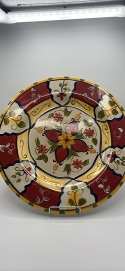 Pier 1 Vallarta 13” Large Serving Platter / Round Chop Plate