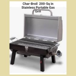 Brand New Char Broil Portable Gas Grill 