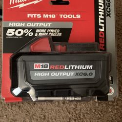 Brand New Sealed Milwaukee M18 High Output XC 6.0