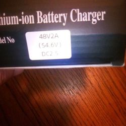 36v 48v 54v Scooter Electric Bike Charger New