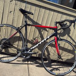 Bike Scott Full Carbon 54-56 Cm Beutyful Road Bike Very Lightweight 