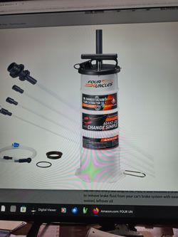 For uncle's manual fluid extractor