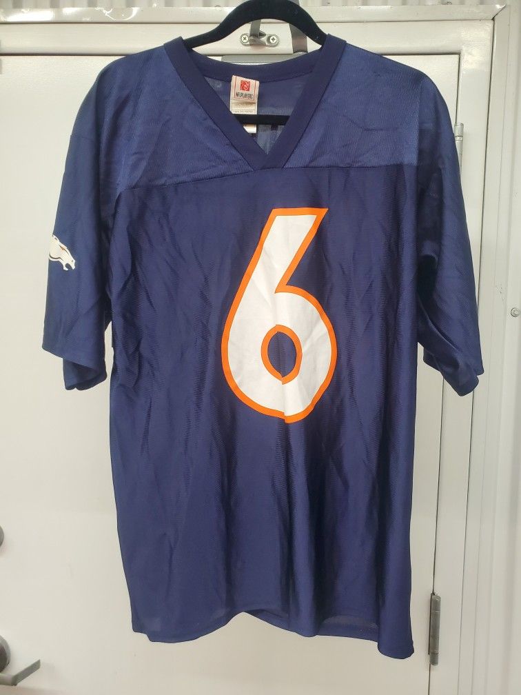 VTG Denver Broncos Jay Cutler #6 NFL BRAND Football Jersey Men's Size MEDIUM EUC