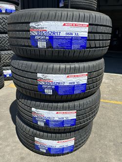 215 55 17 Set De Llantas Nuevas 