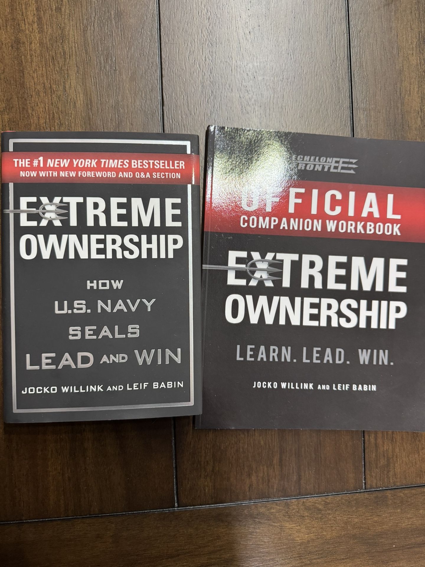 Extreme Ownership Hardcover And Work Book 