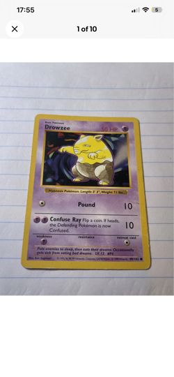 Drowzee 49/102 Base Set Shadowless 1st Edition