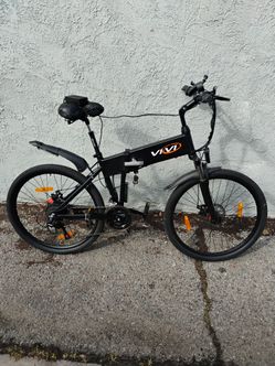 Vivi Electric Bike for Adults, 1000W Peak Folding Electric Mountain Bike