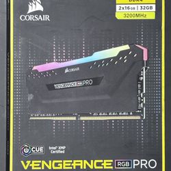 CORSAIR Vengeance RGB PRO 32GB DDR4 3200MHz Memory Module (2 x 16 GB)
