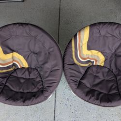 2 Saucer Chairs