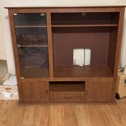 TV /Curio Cabinet With Storage