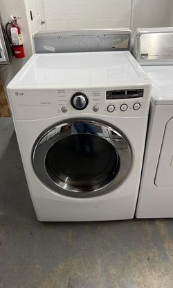 LG Front Load Dryer – Sensor Dry, Stackable, White