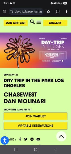 Daytrip in the Park: Chasewest