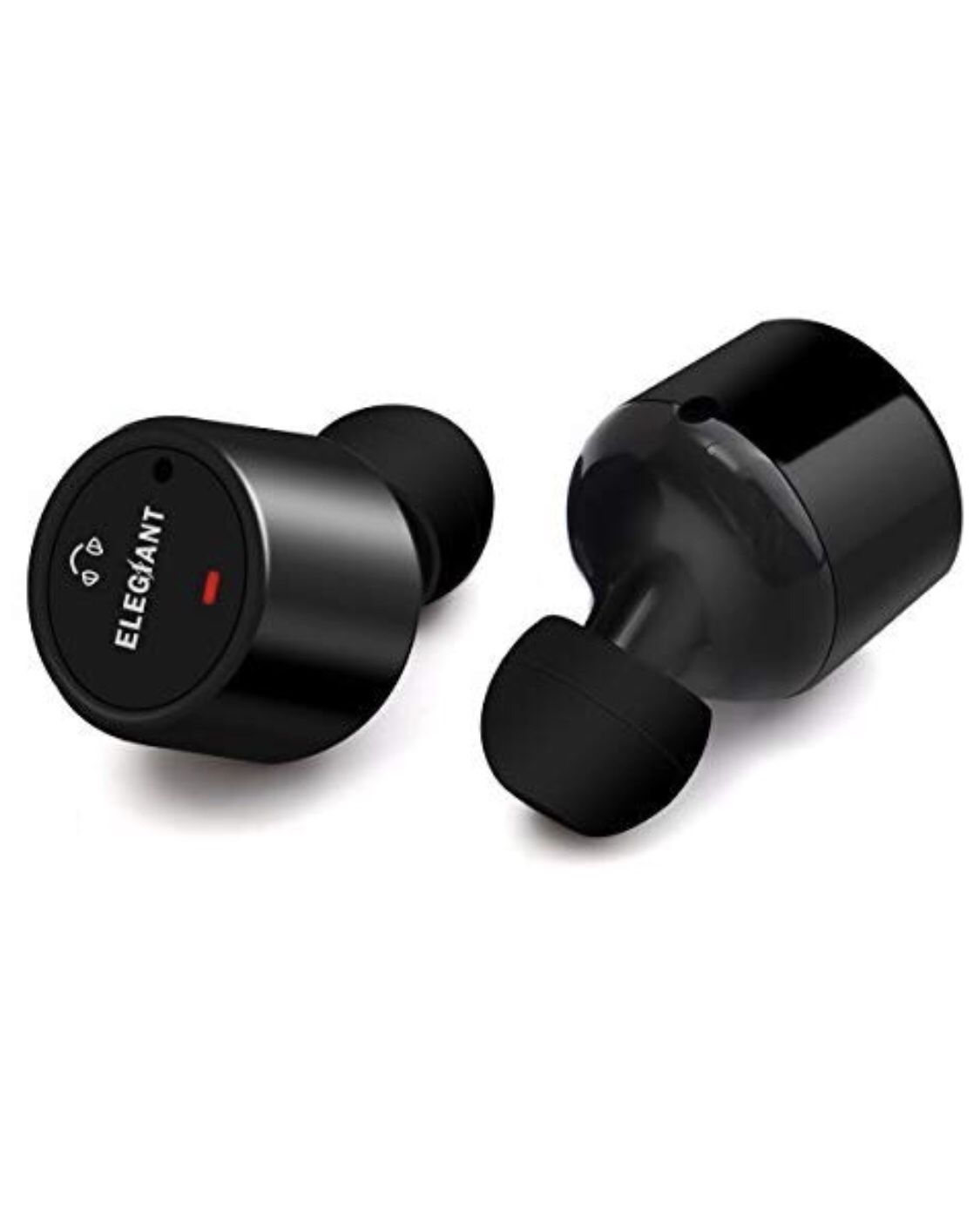 True Wireless Earbuds, ELEGIANT Stereo Bluetooth Headphones Mini in-ear Sport Earphones Earbuds with Mic for iPhone 8/7/7Plus/6/6s/6Plus/iPad/Samsung