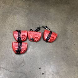 Milwaukee M12 Chargers 